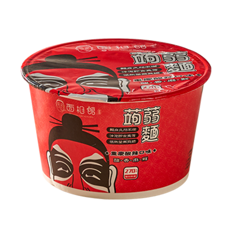 Plain konjac noodle hot and sour noodle, , large