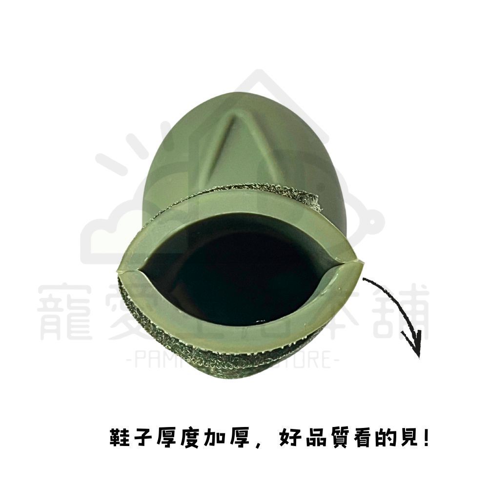 電子發票【寵愛生活本舖】狗狗防滑矽膠雨鞋_窄身款 S-3XL 寵物鞋子, 咖啡,L（一套四只鞋）, large