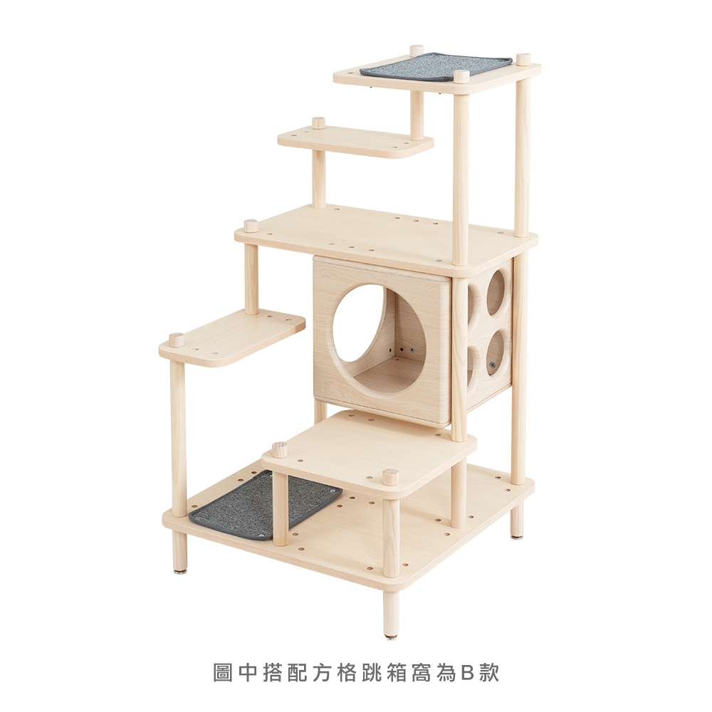 【paipaipets】Short-Legged Cat Jumping Staircase, , large
