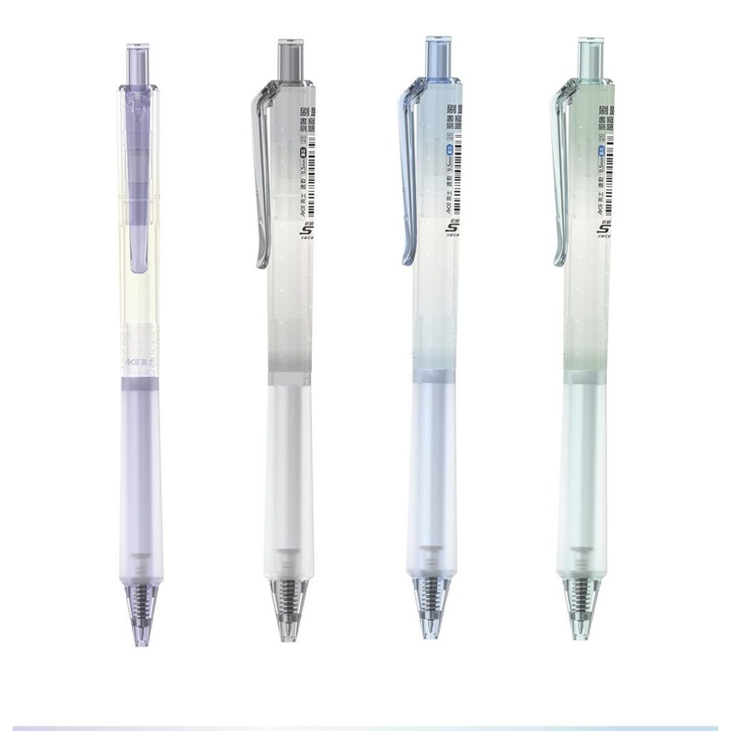 ACE英士 清透時光跳動中性筆GP2545*綠/藍芯, , large
