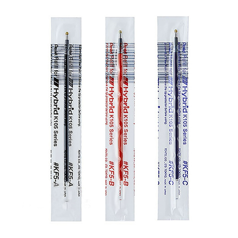 飛龍Pentel KF5 Hybird中性筆筆芯-K105的替芯(多色)藍, , large