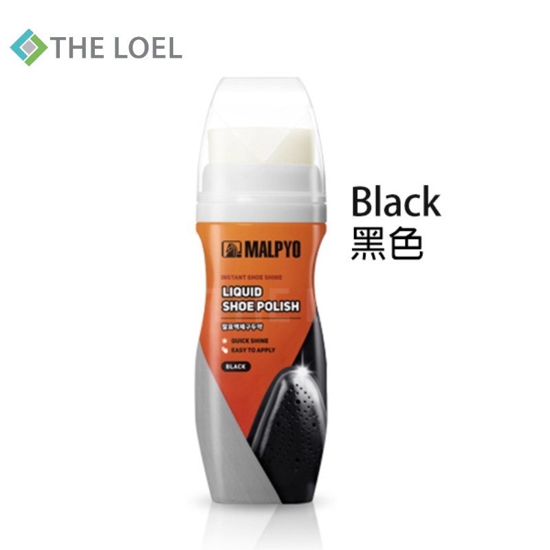  THE LOEL Liquid Shoe Polish 75ml (Black ) (1pc), , large