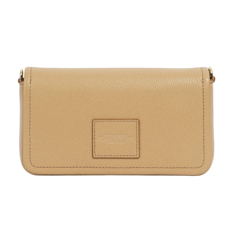 MARC JACOBS 粒面皮革迷你斜背包WOC/手拿包/駝色, , large