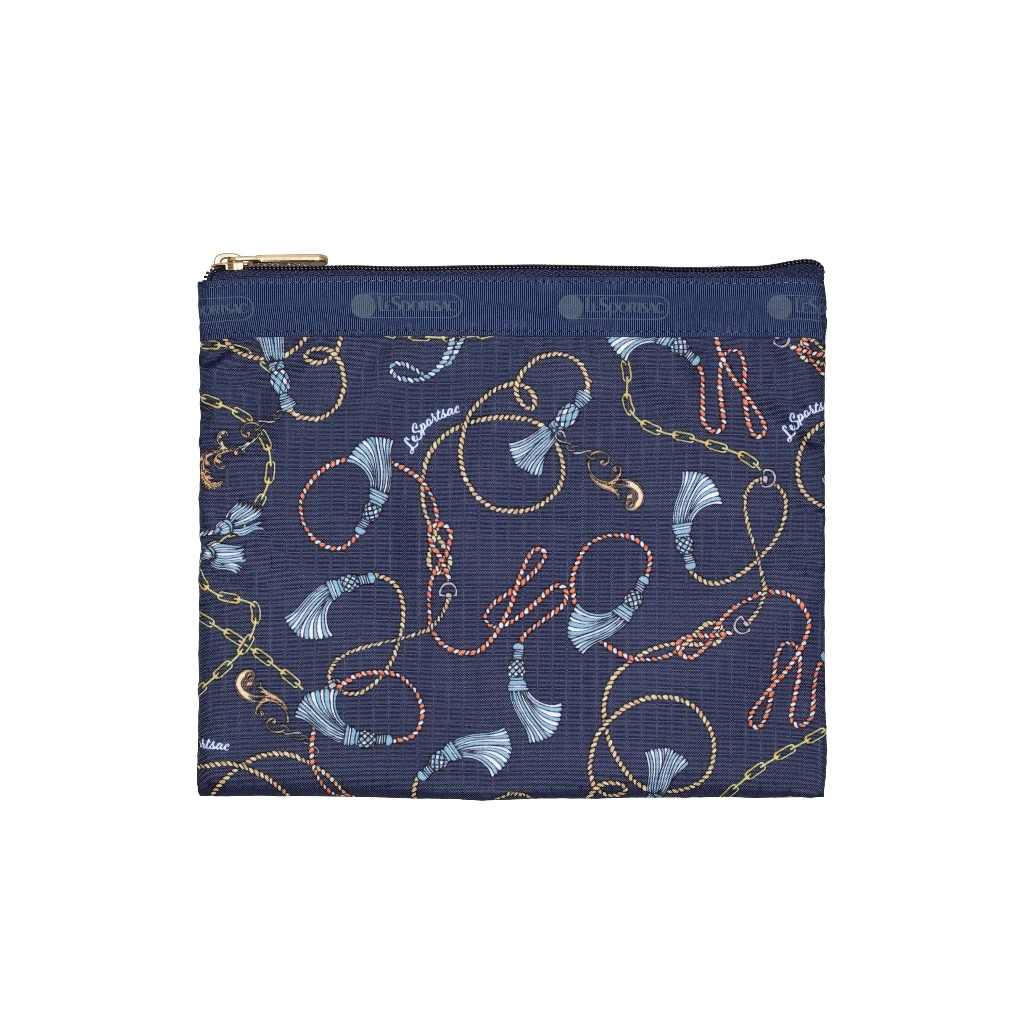 LeSportsac  DELUXE EVERYDAY BAG 奢華斜背包 -湛藍海鍊, , large