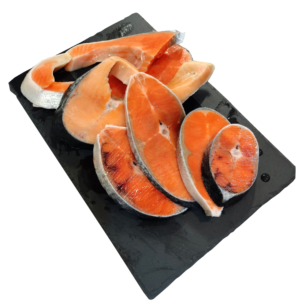 小川漁屋 智利惜福鮭魚1包（300g+-10%/包＿任選, , large