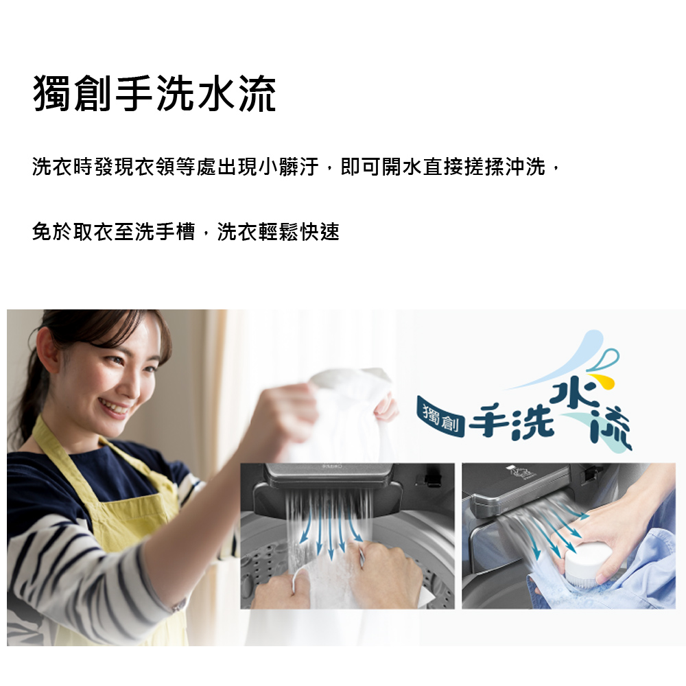 CHIMEI 13KG Inverter Top-Load Washing Machine WS-V138PW, , large