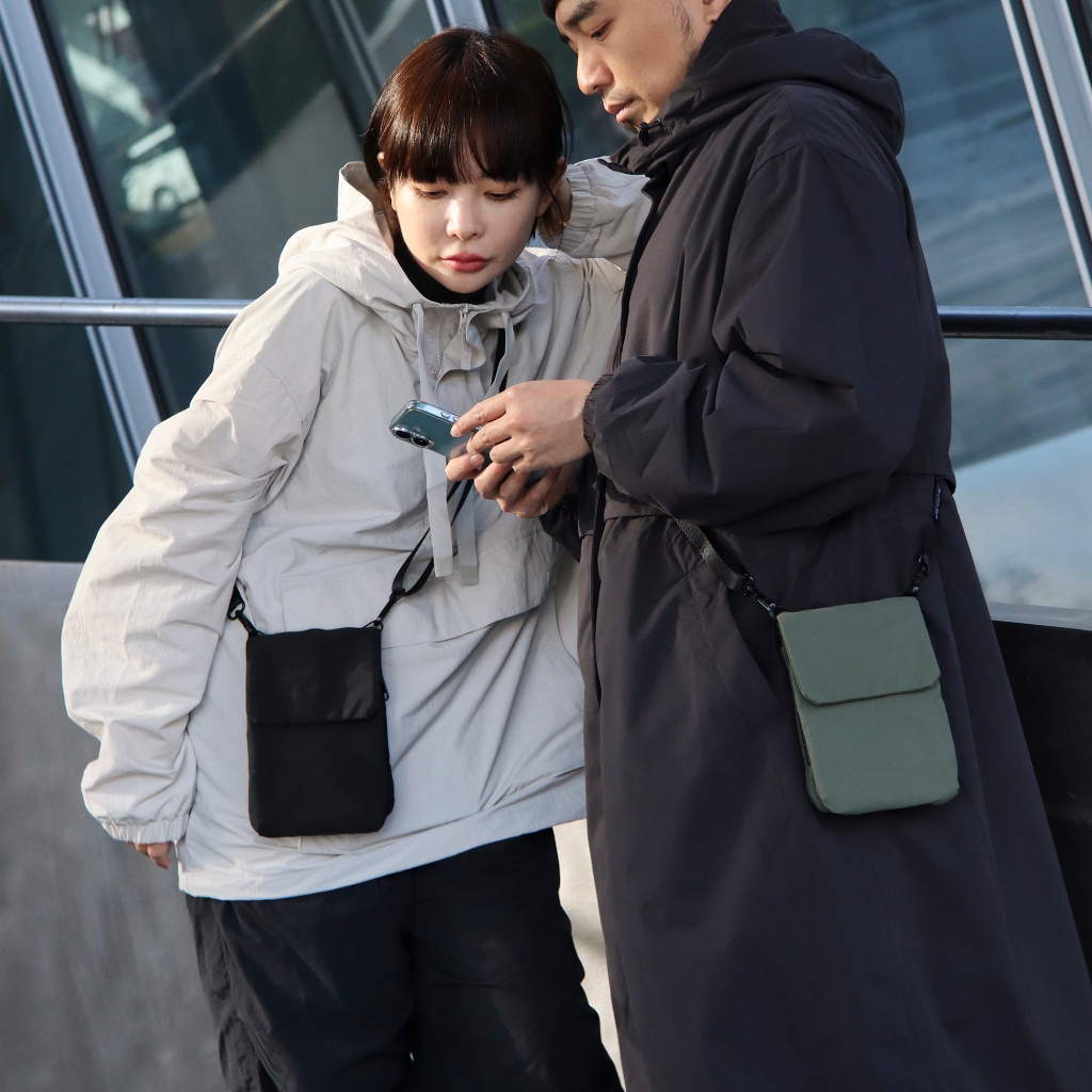 AIRFLOW-Pocket Vault Anti-theft travel bag + mobile phone lanyard, , large