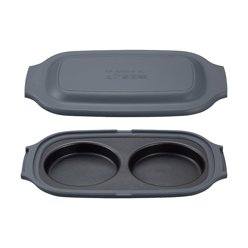 MICROWAVE GRILL PLATE FOR FRIED EGG, , large