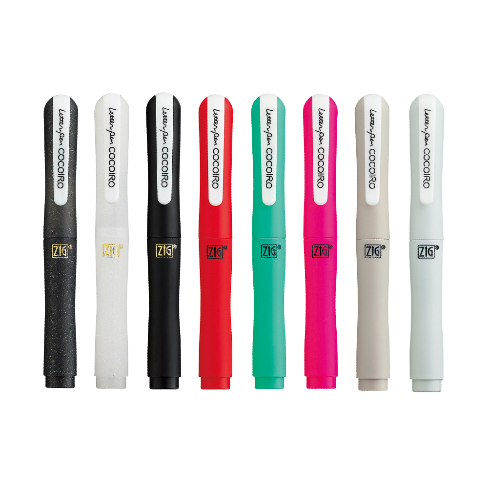 【Kuretake 吳竹】ZIG COCOIRO隨變筆桿 16色 /支 LPC(日本品牌) - 櫻花紅, , large
