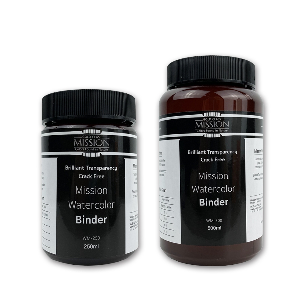 普思AP Mission水彩顏料黏合劑500ML超取最多5瓶, , large