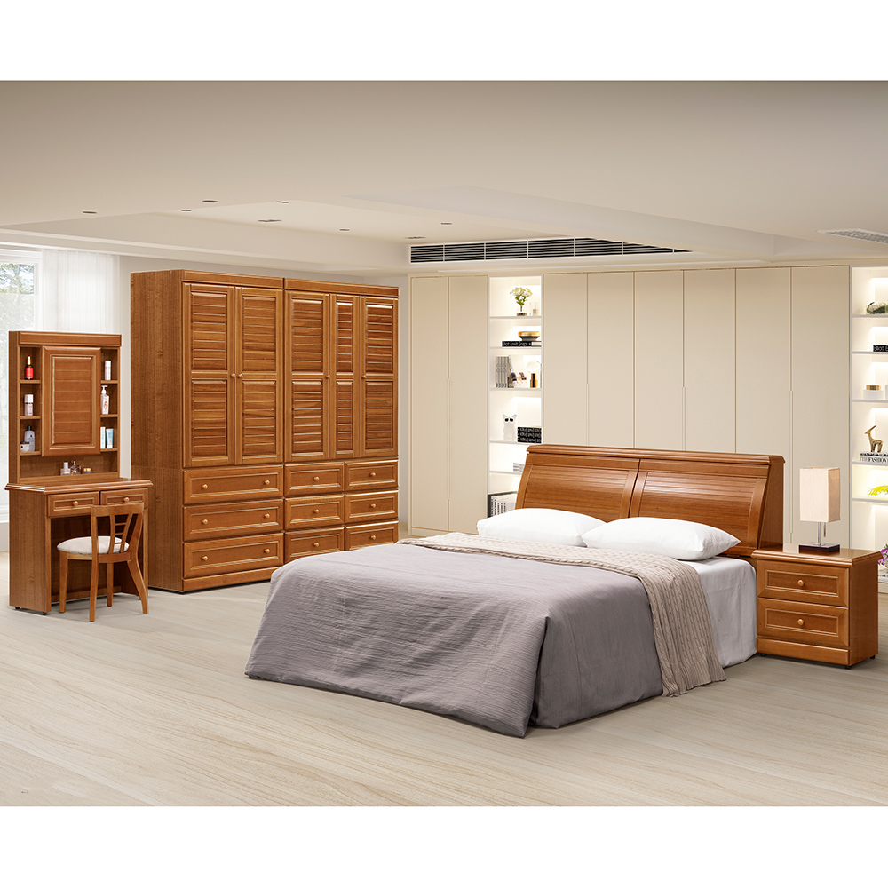 【唯熙傢俱】奧莉薇樟木色6尺床頭箱, , large