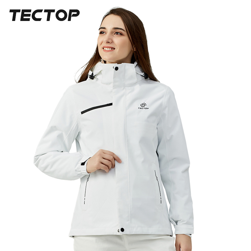 TECTOP 探拓戶外 女款9245080防水透氣衝鋒衣~全防水科技.防風防雨保暖兩件式外套, , large
