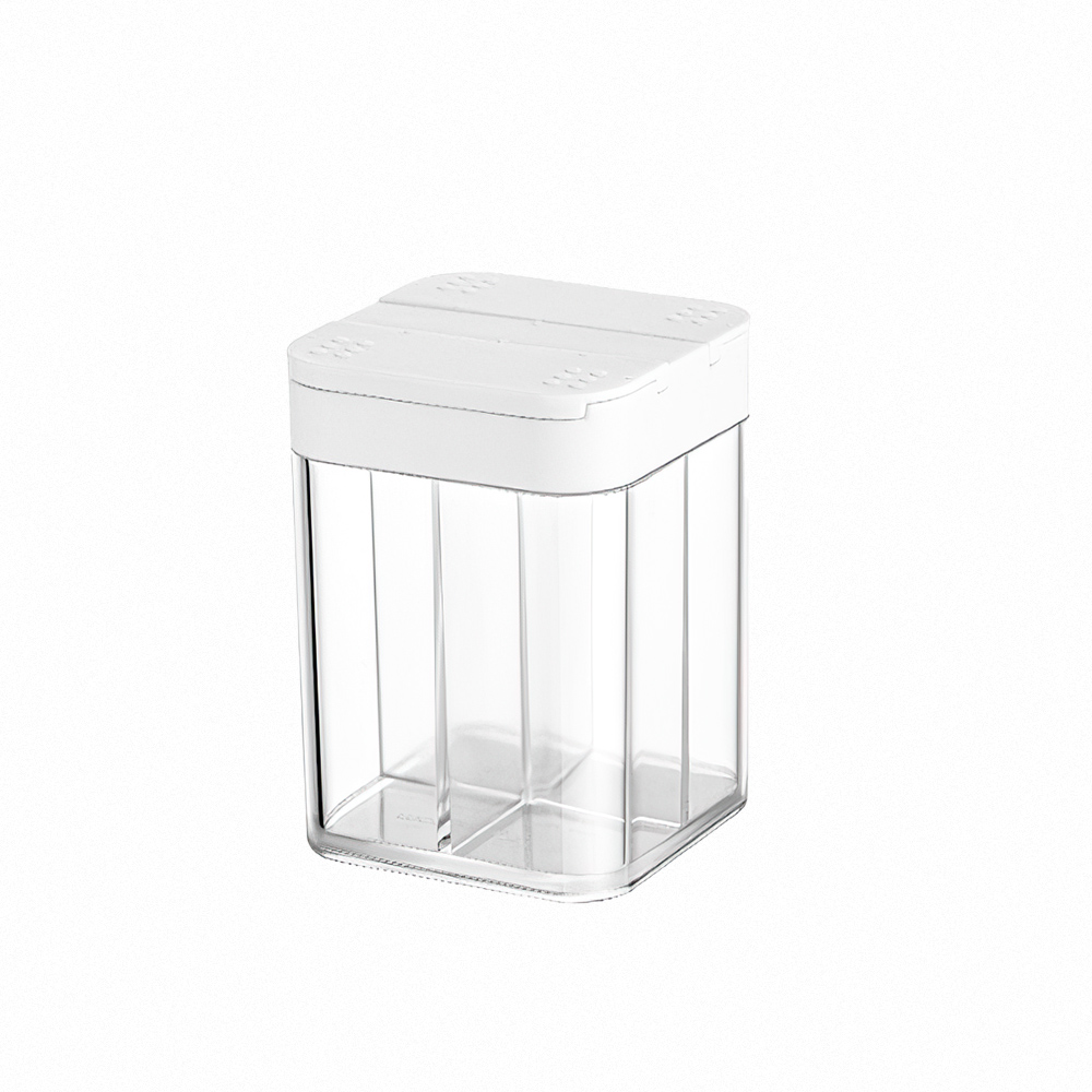 【上手家居】戶外隨身調味罐 白色(調味料罐/胡椒罐/鹽罐/露營調味罐), , large