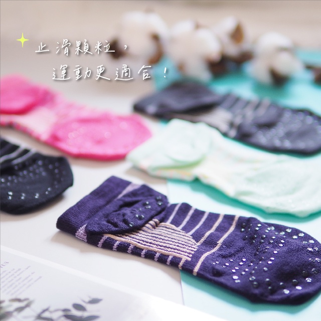 [Kaimei Cotton Industry] 6 pairs set, random and excellent, MIT made in Taiwan, antibacterial, deodorant and anti-slip socks, women's size 20-24cm, Kaimei Cotton Industry, , large