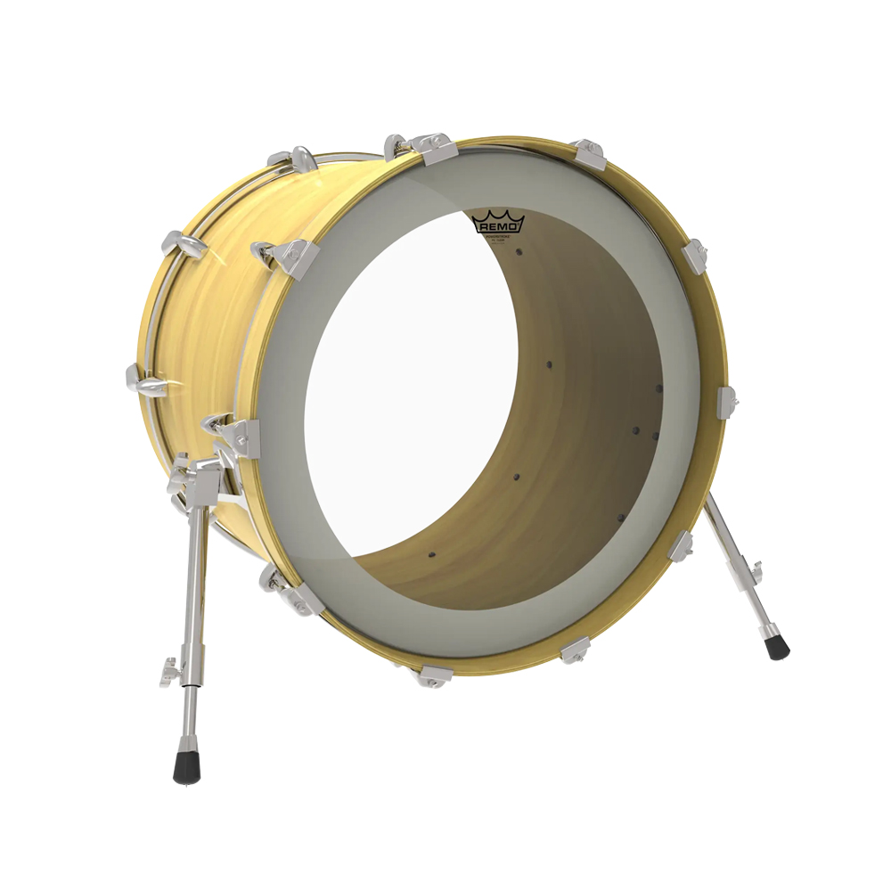 REMO Powerstroke P4 Clear BASS 大鼓雙層透明鼓皮 22"【敦煌樂器】, , large