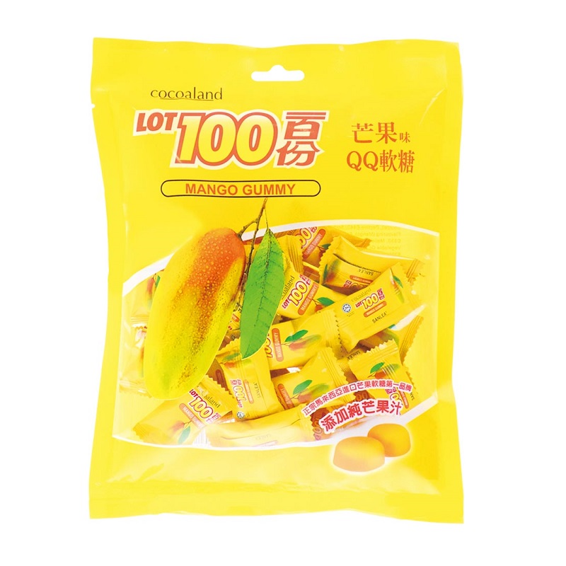 Lot 100 Mango Gummy, , large
