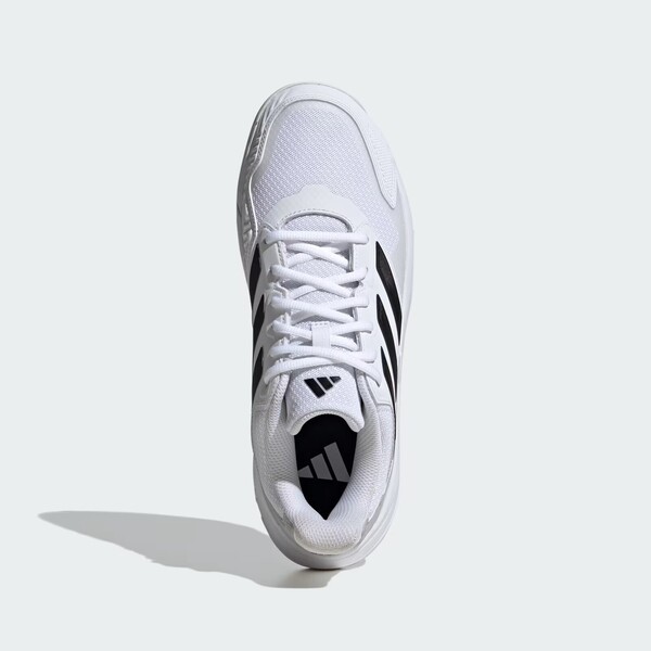 Adidas Courtjam Control 3 M 男 網球鞋 運動 訓練 緩震 抗扭 穩定 白黑 [IF7888], , large