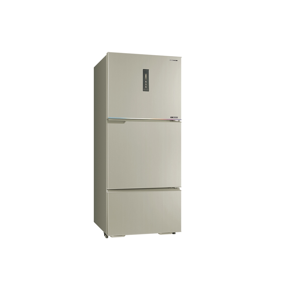 SANLUX 606L Grade 1 Energy-Saving Taiwan-Made -3°C Inverter Three-Door Refrigerator SR-V612C, , large