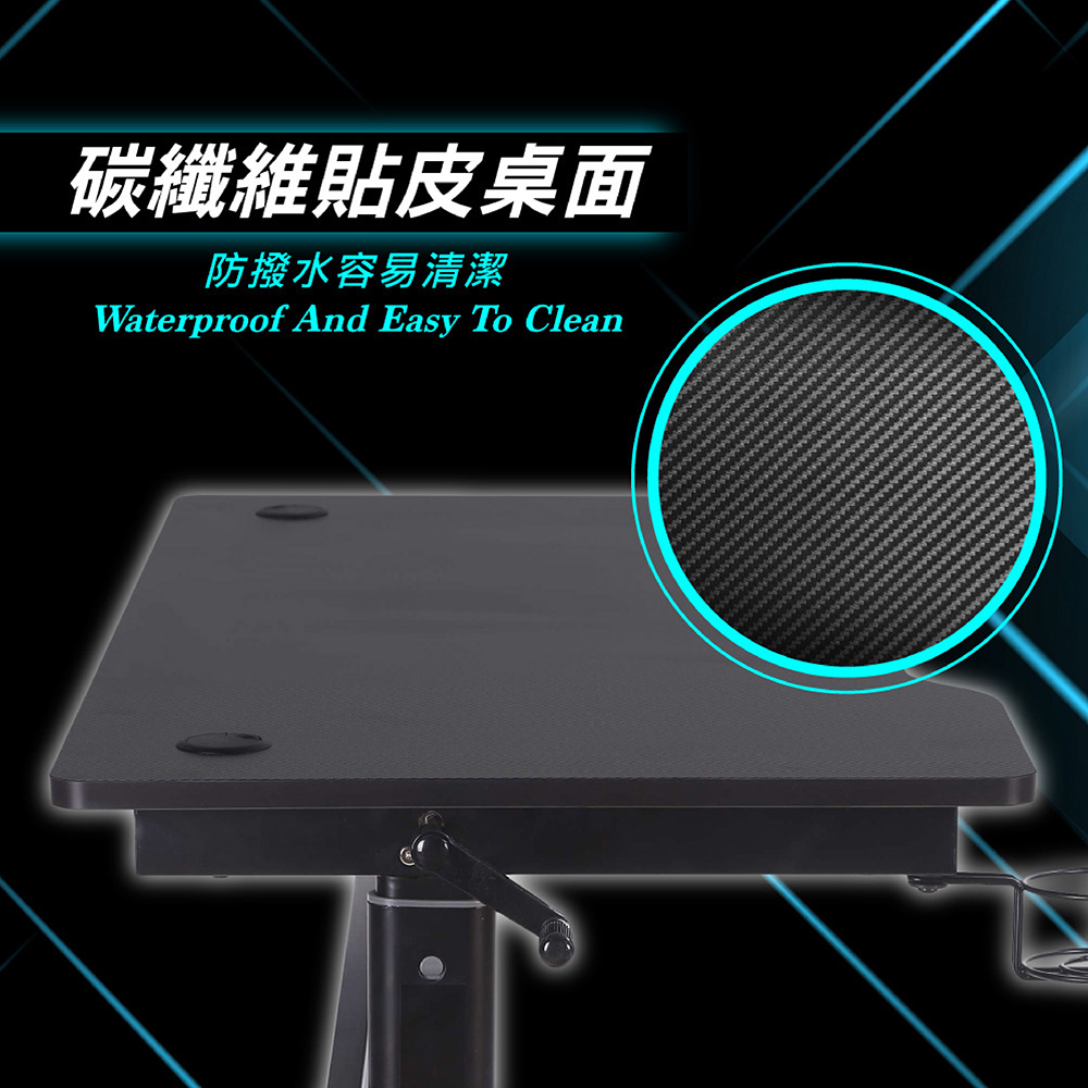 Magician Manual Lift Carbon Fiber Gaming Table, , large