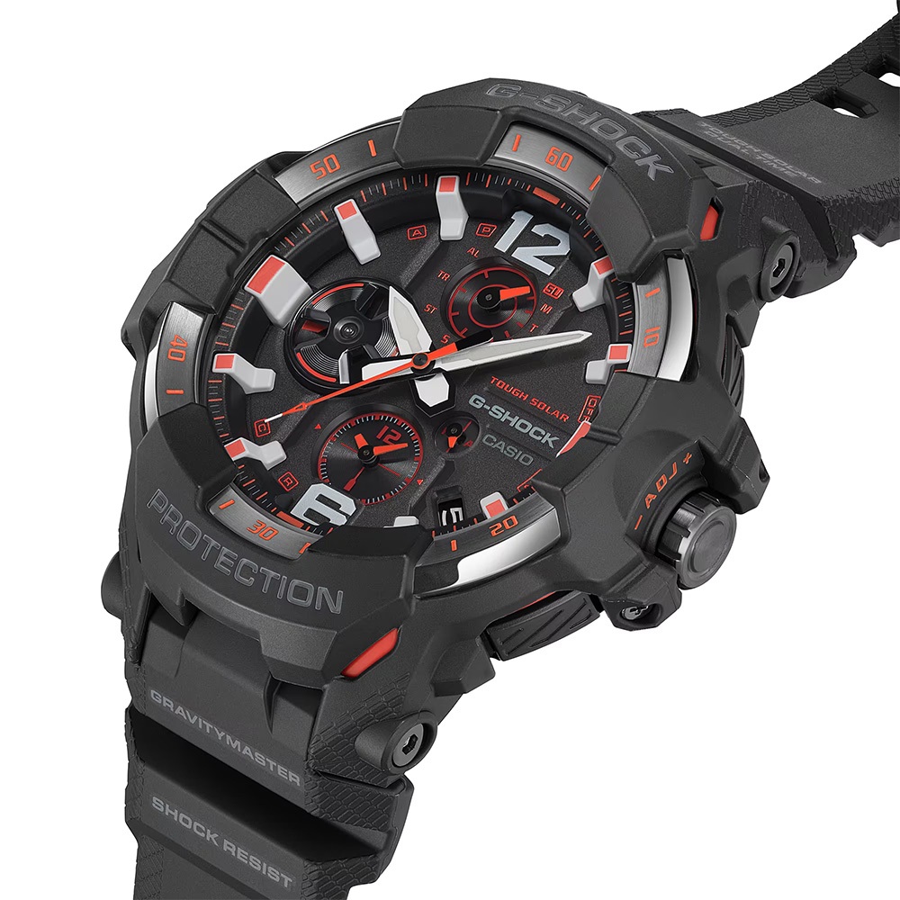 CASIO卡西歐 G-SHOCK MASTER OF G專業航空錶 太陽能藍芽飛行錶 GR-B300-1A4, , large
