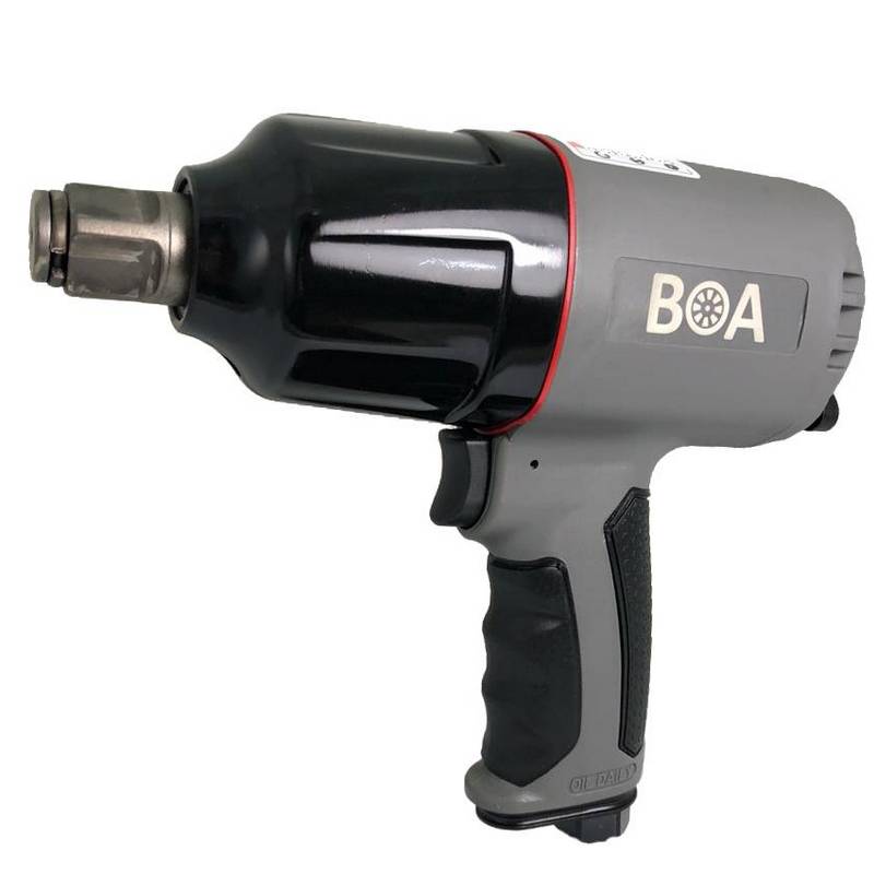【BOA】六分1763Nm 大扭力氣動板手 塑鋼輕量 氣動工具 氣動專業板手 台灣製, , large