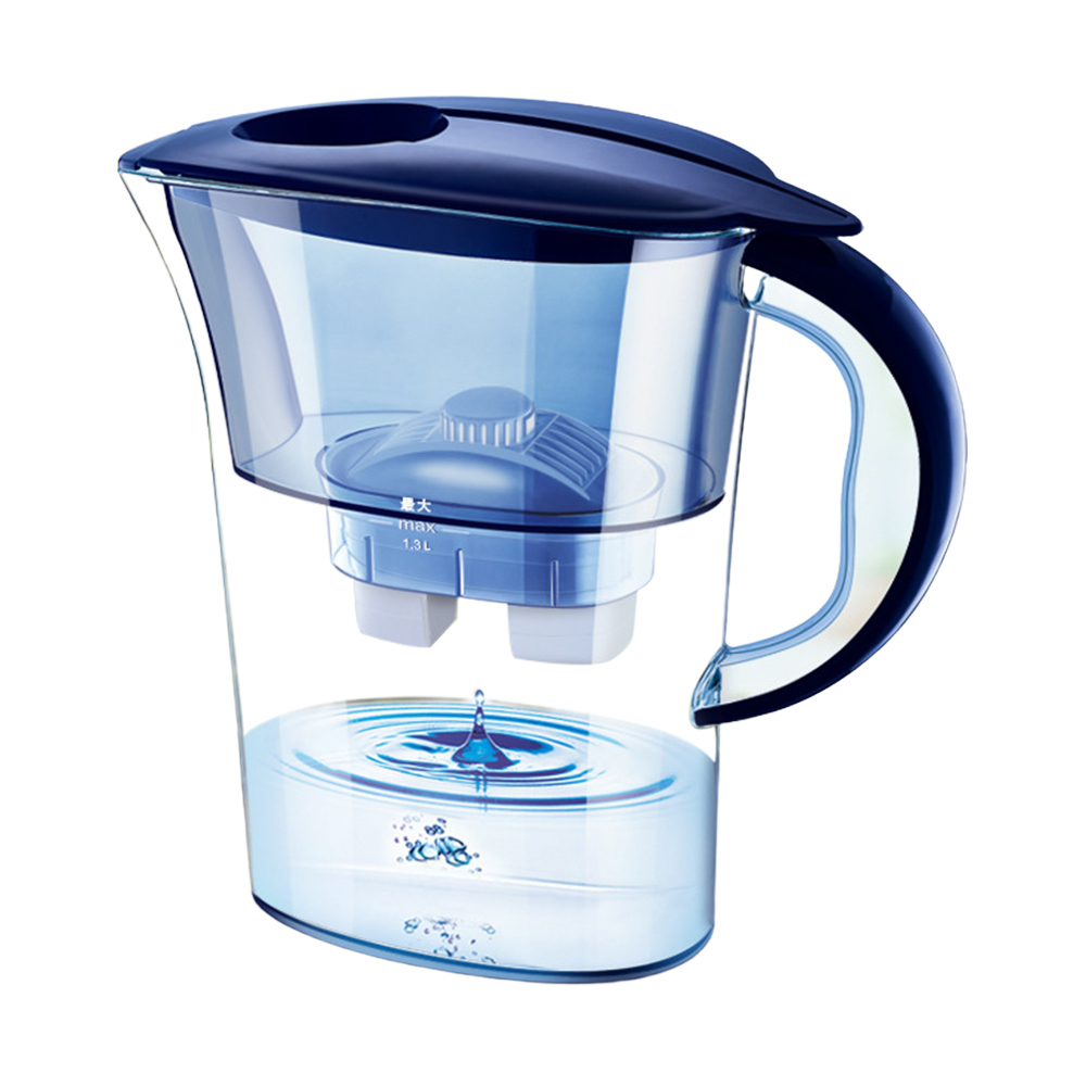【ENNE】家用活性碳過濾濾水壺2.5L/附濾芯(1壺1濾芯/冷水壺/飲水壺)(K0292), , large