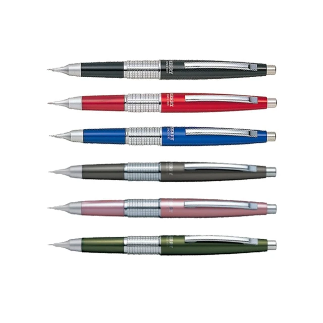 【 Pentel 飛龍 】 KERRY 鋼筆造型自動鉛筆 0.5mm /支 P1035 (筆桿顏色隨機出貨), , large