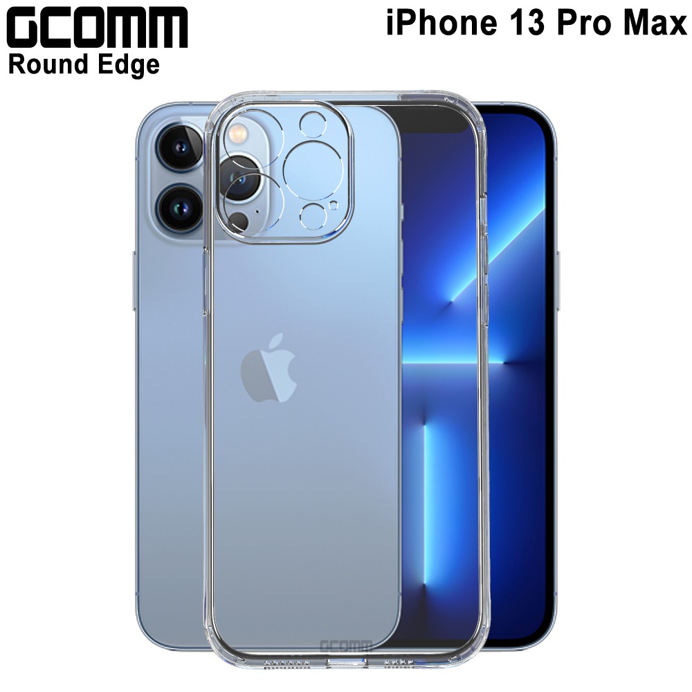 GCOMM iPhone 13 Pro Max 清透圓角防滑邊保護套 Round Edge, , large