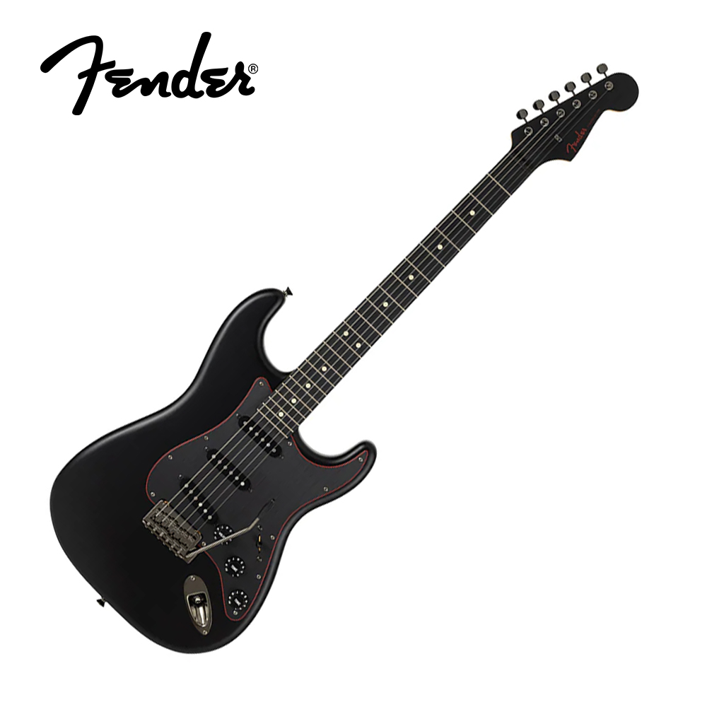 Fender MIJ LTD-25 Strat RW Noir 電吉他【敦煌樂器】, , large