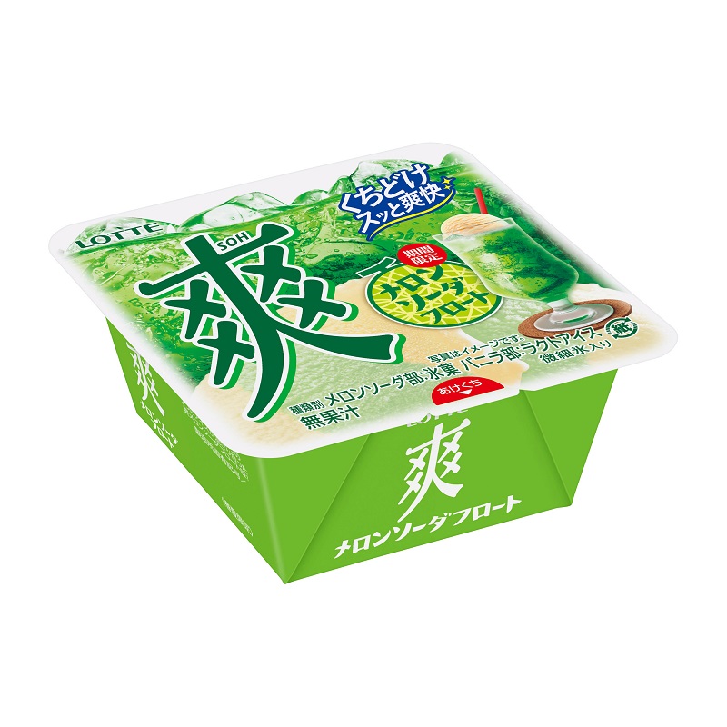 Lotte Cool ice melon soda, , large