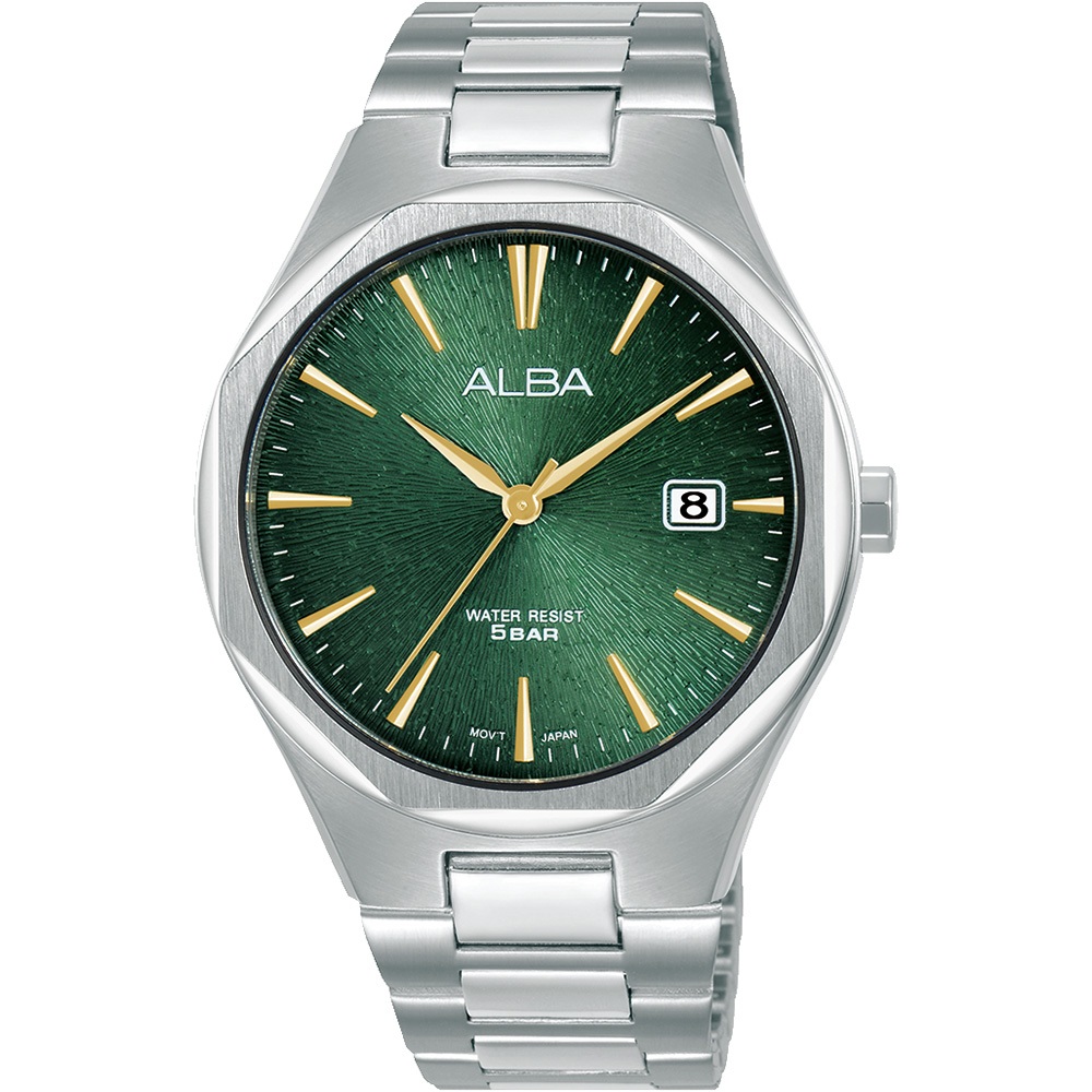 ALBA 雅柏 PRESTIGE 八角時尚手錶-40mm AS9U55X1/VJ42-X370Q, , large