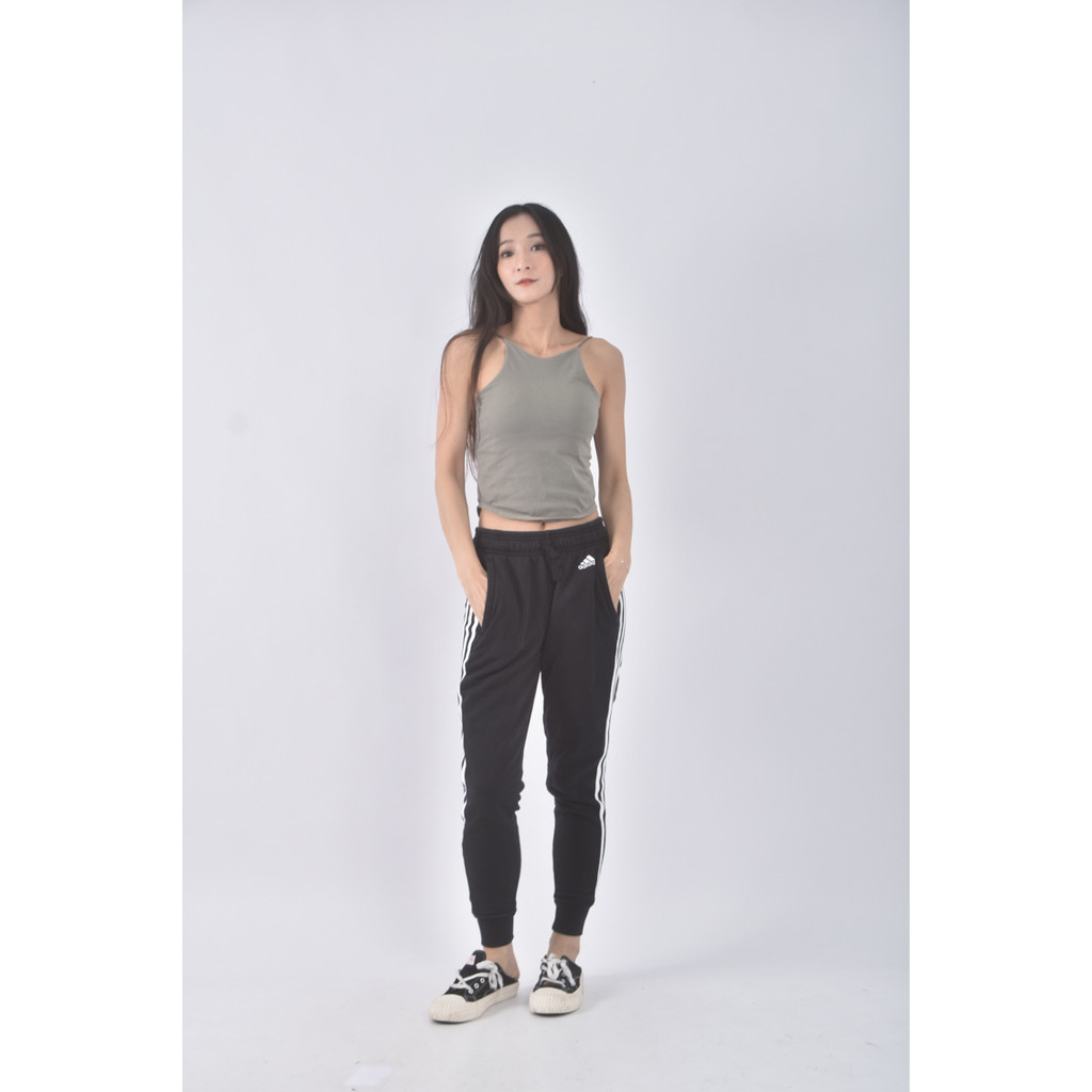 (S) adidas運動黑色長褲二手衣, , large