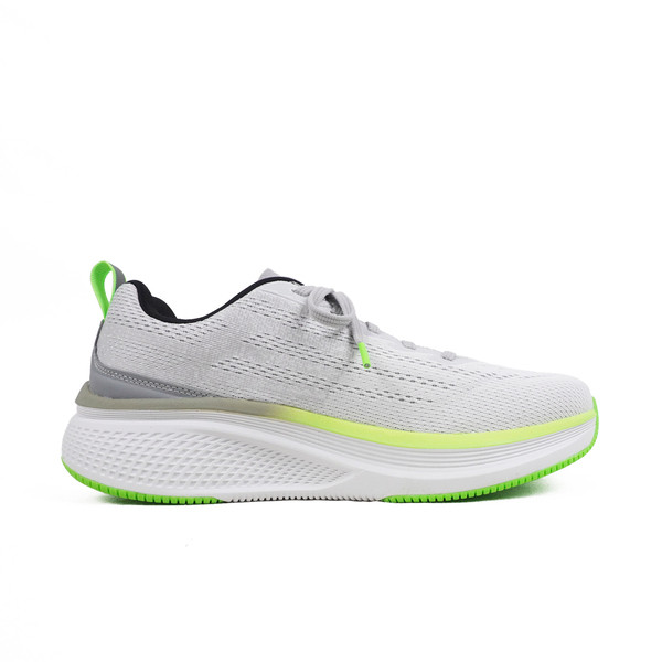 Skechers Go Run Elevate 2.0 男 慢跑鞋 運動 休閒 緩衝 灰 螢光綠 [220847WGY], , large