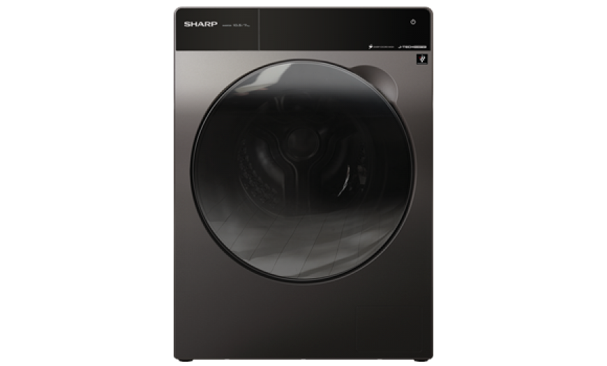 SHARP 夏普 10.5KG ES-FKA105WDT 變頻溫水洗脫烘滾筒洗衣機, , large