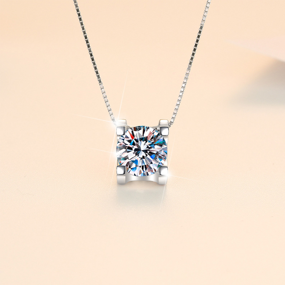 【CITY STAR】IGI 1克拉牛頭款吊墜-14K金(D / VVS 以上 / 3EX), , large