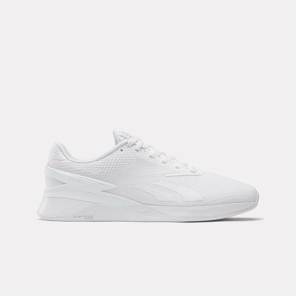 Reebok Nano X3 男女 訓練鞋 運動 健身 重訓 多功能 透氣 穩定 舒適 白 [100033777], , large