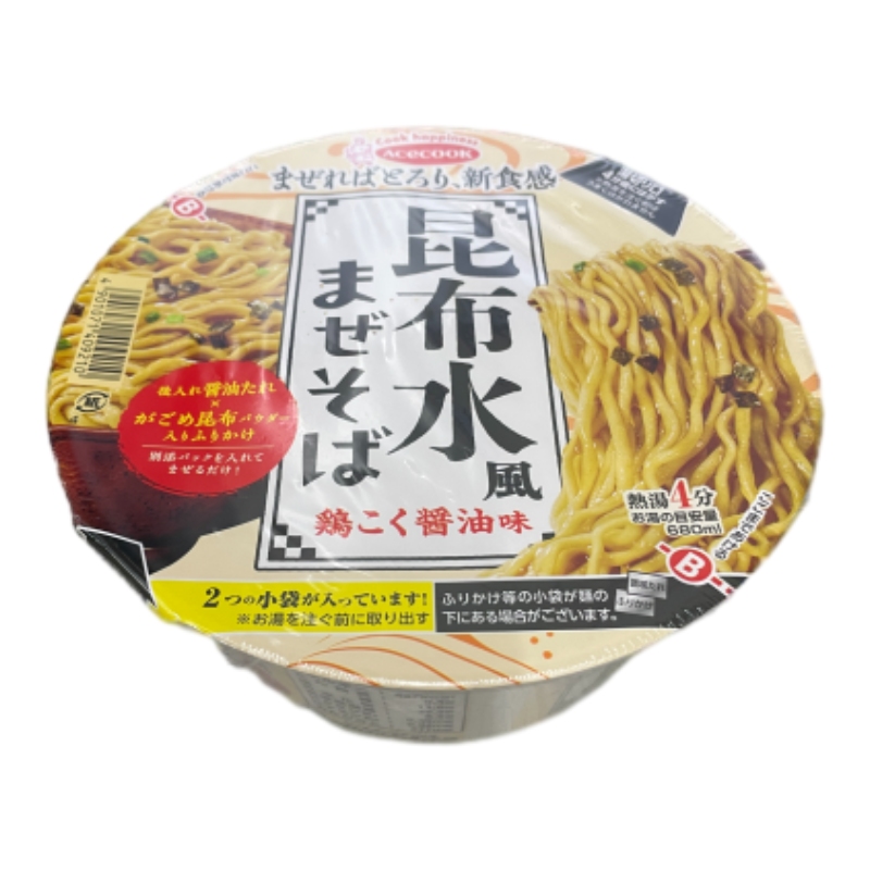 ACECOOK昆布水風雞骨醬油風味拉麵, , large