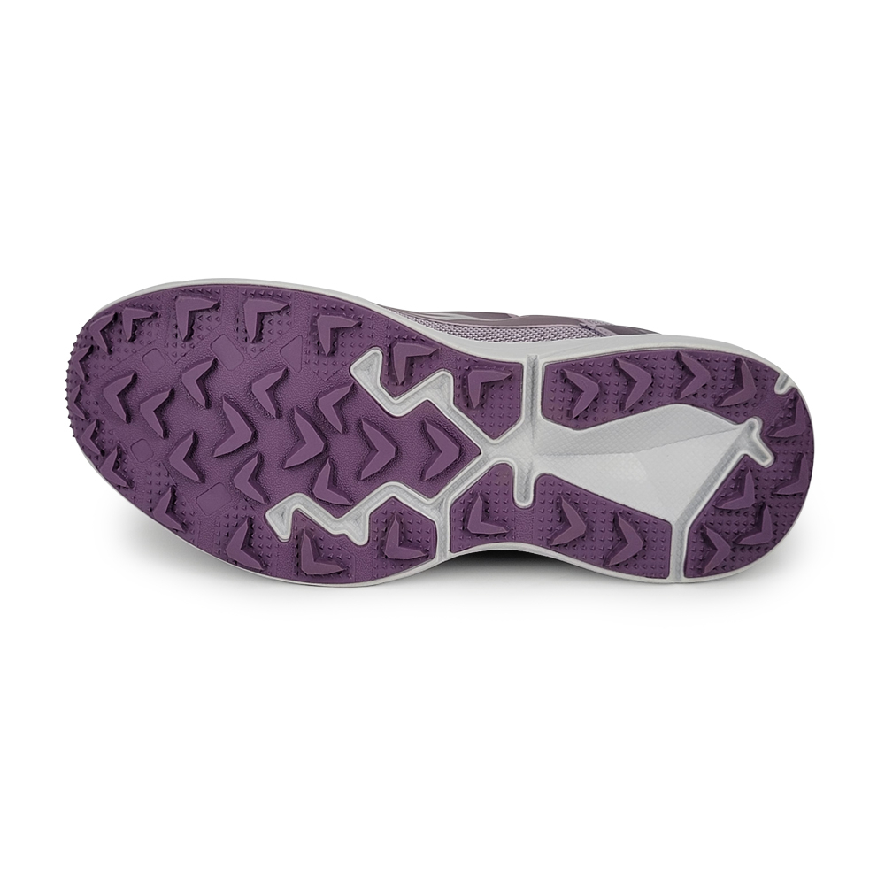 DIADORA迪亞多那 輕量戶外越野鞋 女運動鞋 女鞋 登山鞋 透氣 反光 吸震 回彈 厚底 散熱 排濕 防滑 灰紫 紫, , large