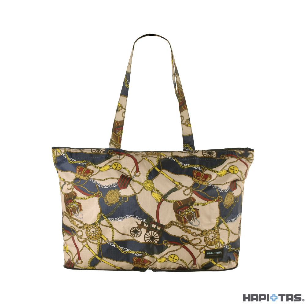 HAPI+TAS H0001摺疊肩背包-藍色馬車, , large