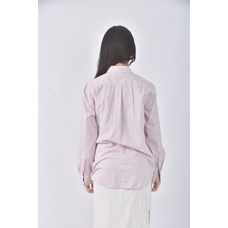 (S) uniqlo質感棉質純棉白色襯衫上衣二手衣, , large