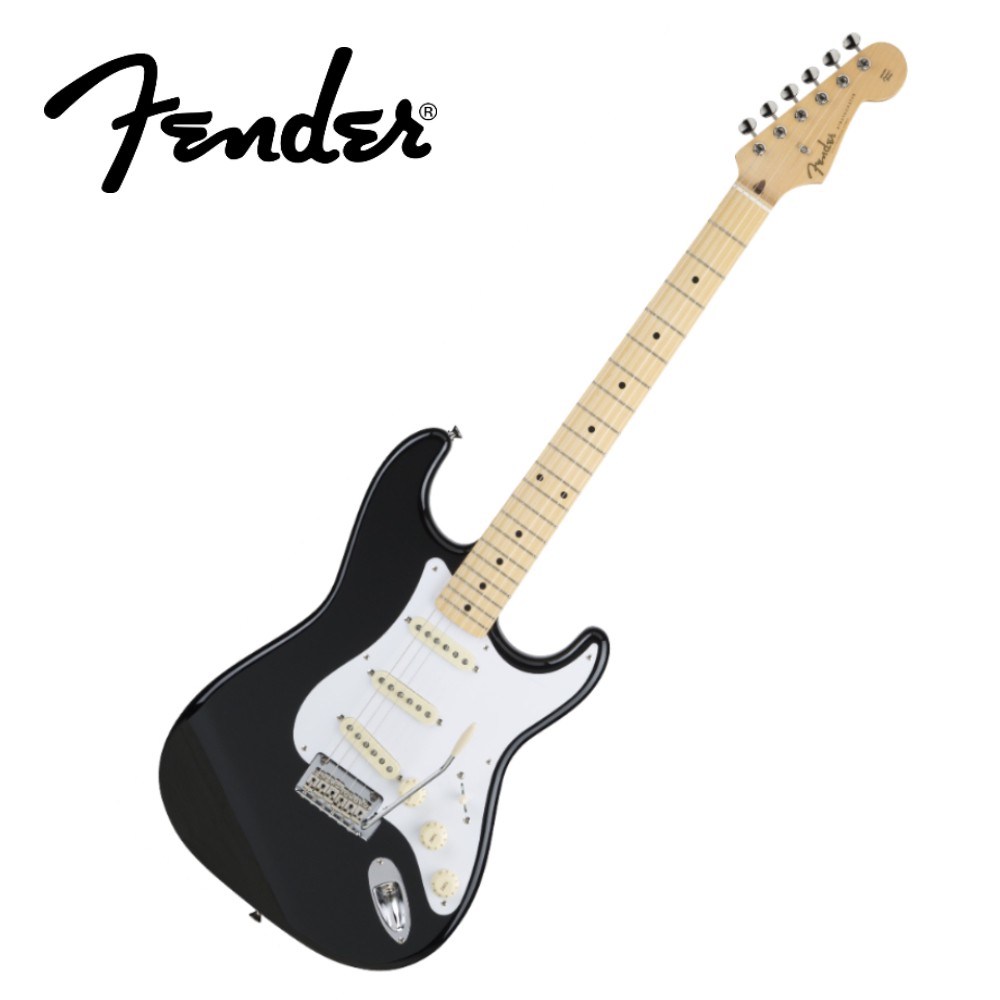 Fender MIJ Hybrid 50s Strat MN BLK SSS 電吉他 經典黑色款【敦煌樂器】, , large