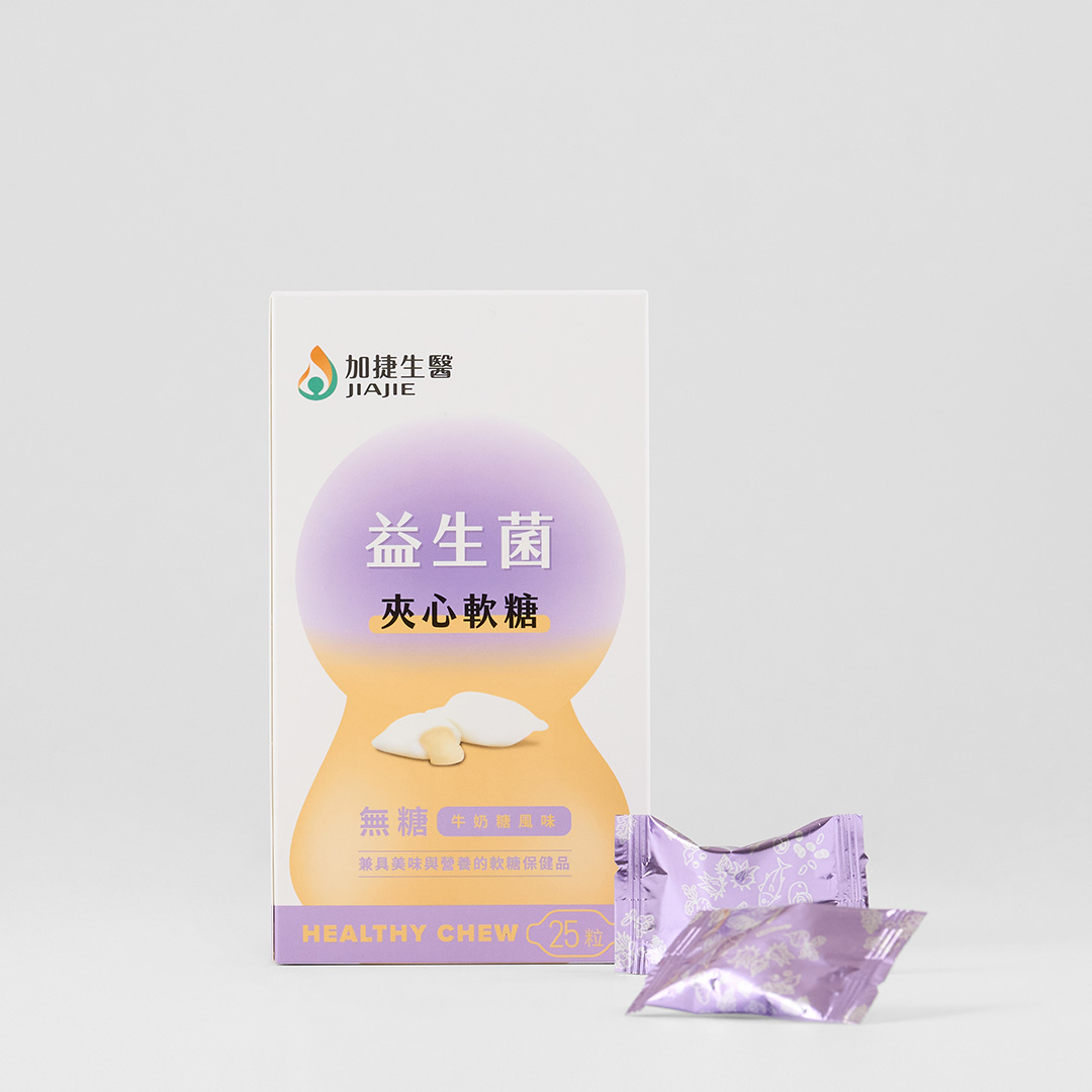 [加捷生醫] 益生菌夾心軟糖 三入組, , large