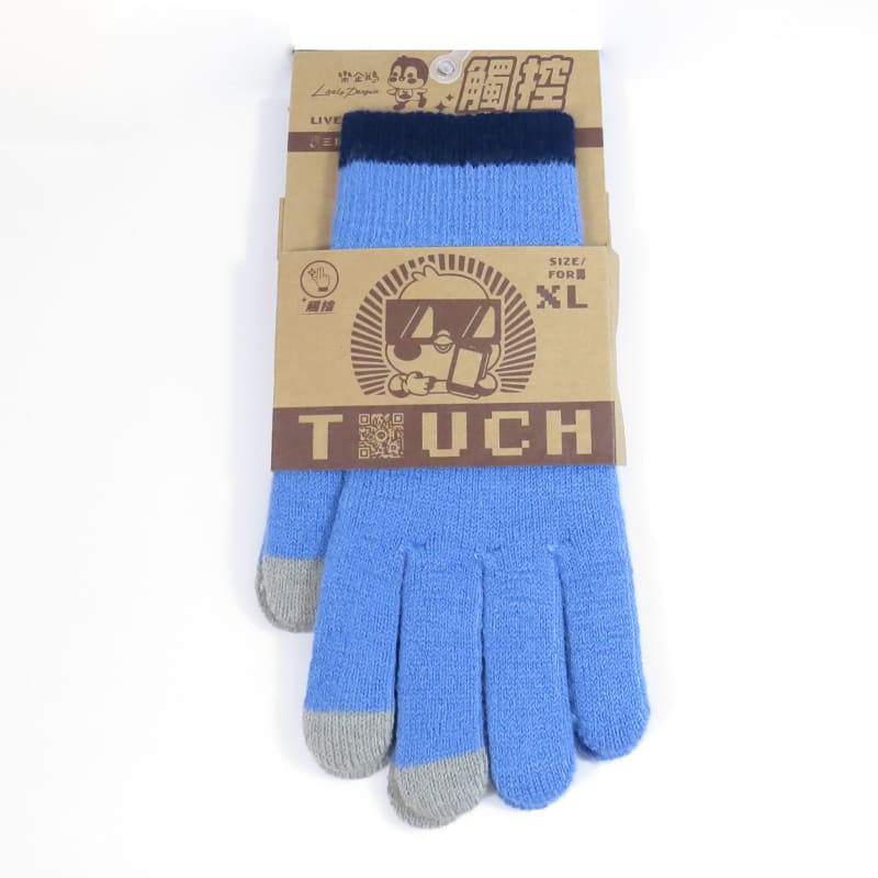男樂企鵝保暖觸控手套, , large