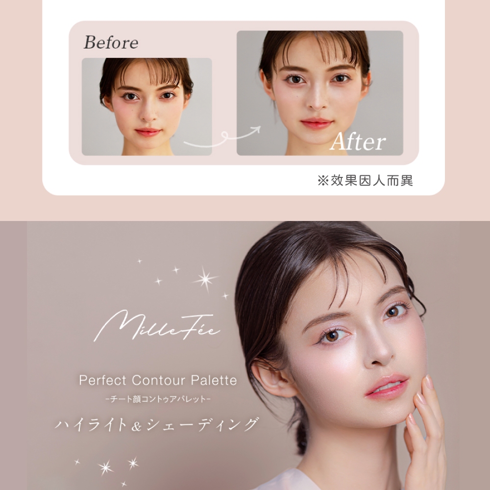 【千康購物網】MilleFée 心機修容盤-02冷色調, , large