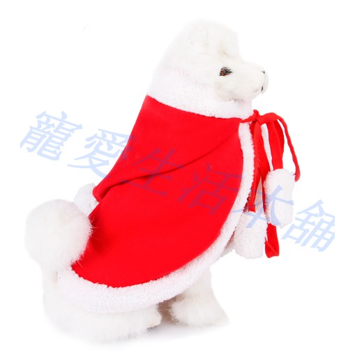 【寵愛生活本舖】寵物聖誕披風 寵物聖誕造型衣服 聖誕節變身裝 狗披風 貓披風, , large