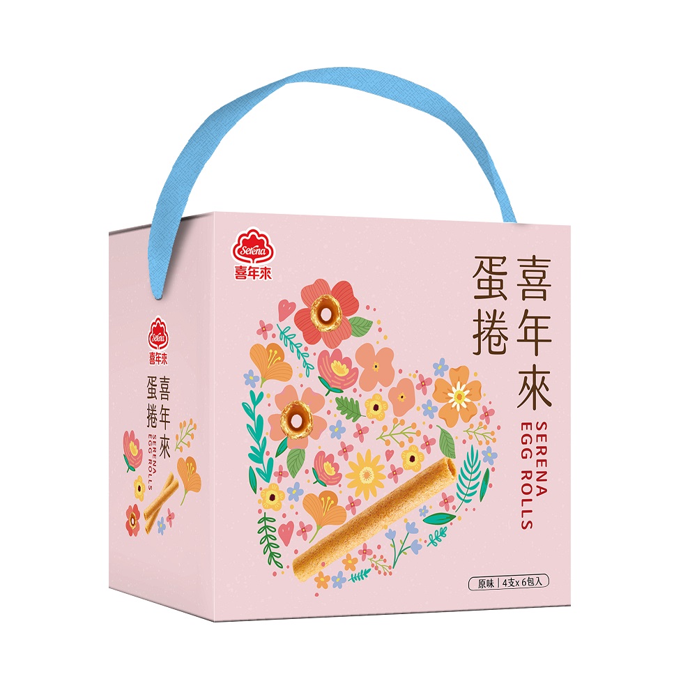 【限量】喜年來原味蛋捲樂福禮盒