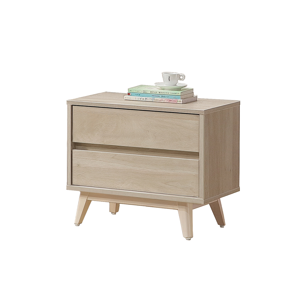 【唯熙傢俱】曼蒂橡木色床頭櫃, , large