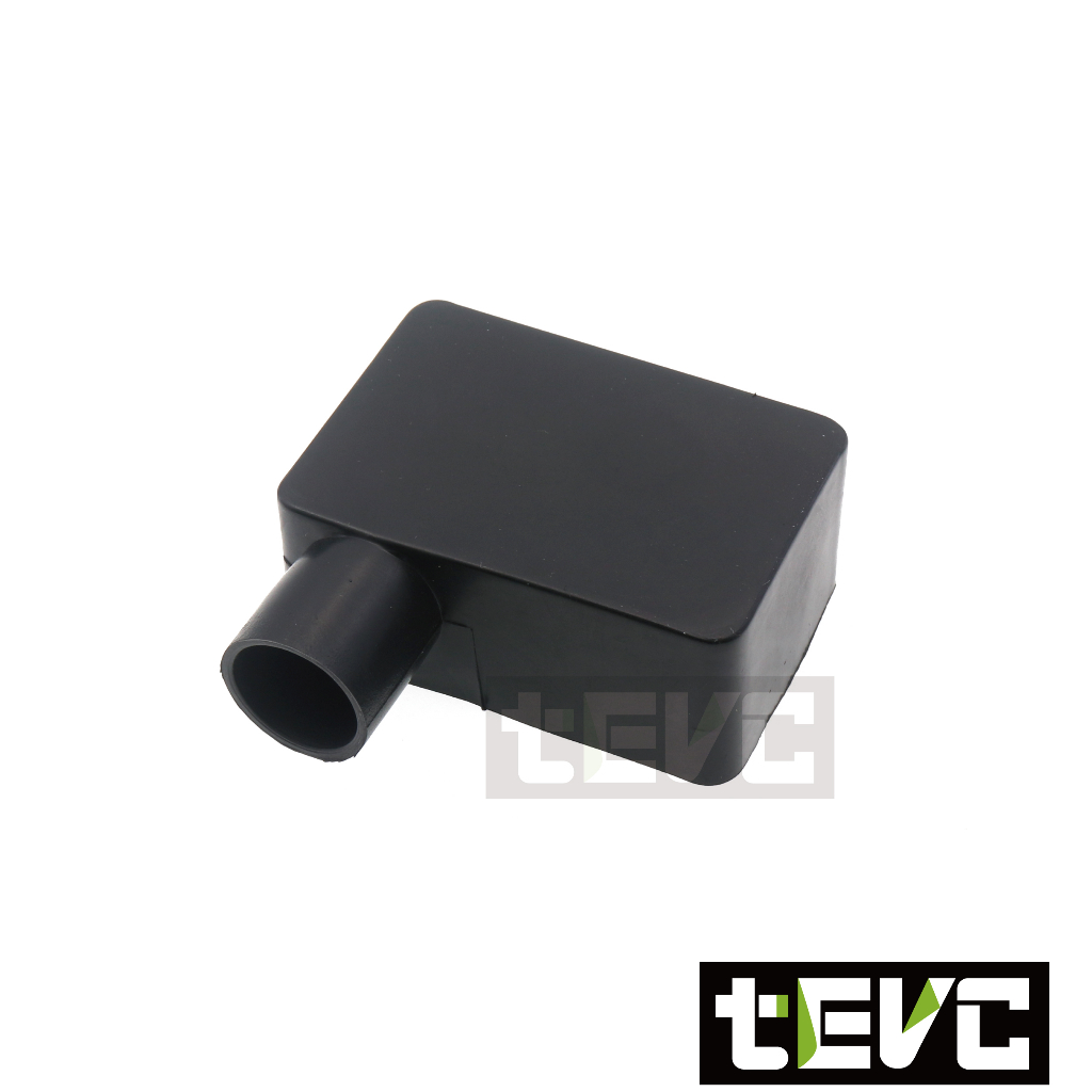 《tevc》BK007 電瓶保護 絕緣保護套 橡膠套 防塵蓋-黑色, , large