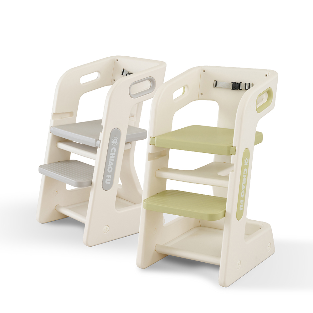 【巧福】兒童成長椅CF-B03C 豆蔻綠  (餐椅/學習椅/玩具椅/椅子/兒童椅), 豆蔻綠, large