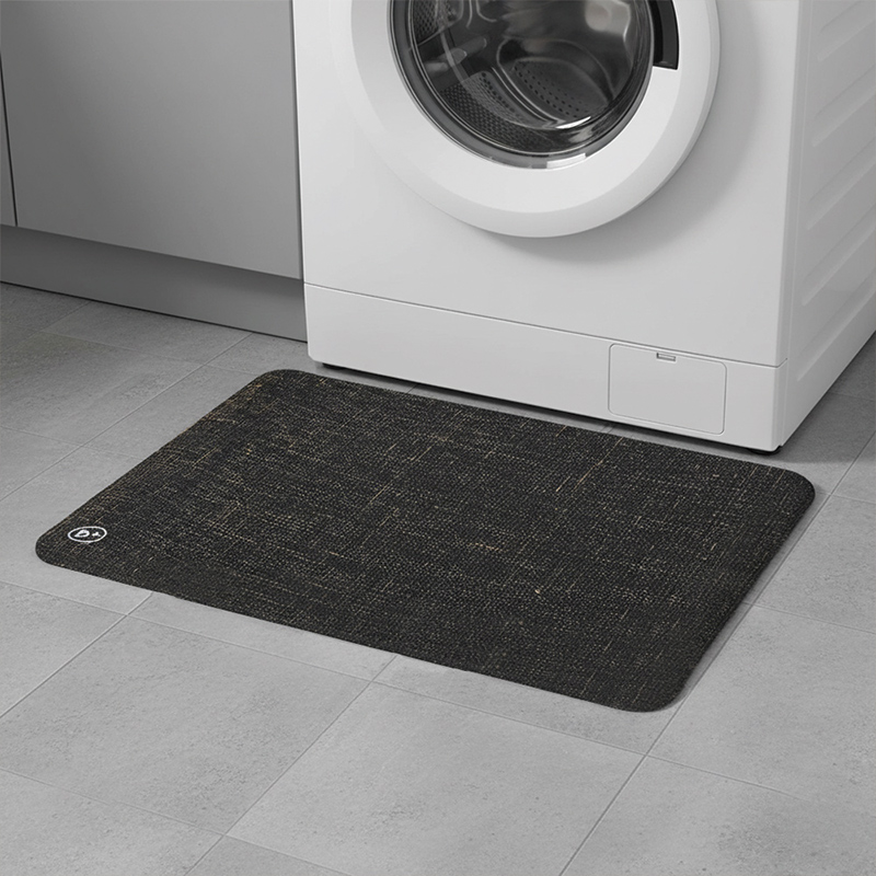 【Monster】 B+ Multi-Purpose Anti-Slip Mat – Linen Series (60x40cm) – Linen Black, , large